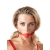 Силиконовый кляп-шар на чёрных ремешках Red Gag silicone - Orion - купить с доставкой в Ижевске