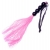 Розовая силиконовая плеть - 35,5 см. - Boys of Toys - купить с доставкой в Ижевске