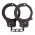 Чёрные наручники из листового металла BONDX METAL CUFFS BLACK - Dream Toys - купить с доставкой в Ижевске