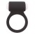 Чёрное эрекционное виброкольцо LIT-UP SILICONE STIMU RING 3 BLACK - Dream Toys - в Ижевске купить с доставкой
