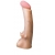 Телесная насадка REAL Standard с усиками на основании - 19 см. - LOVETOY (А-Полимер) - купить с доставкой в Ижевске