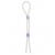 Прозрачное эрекционное кольцо-лассо SILICONE LASSO COCK RING DUAL BEADS - NMC - в Ижевске купить с доставкой