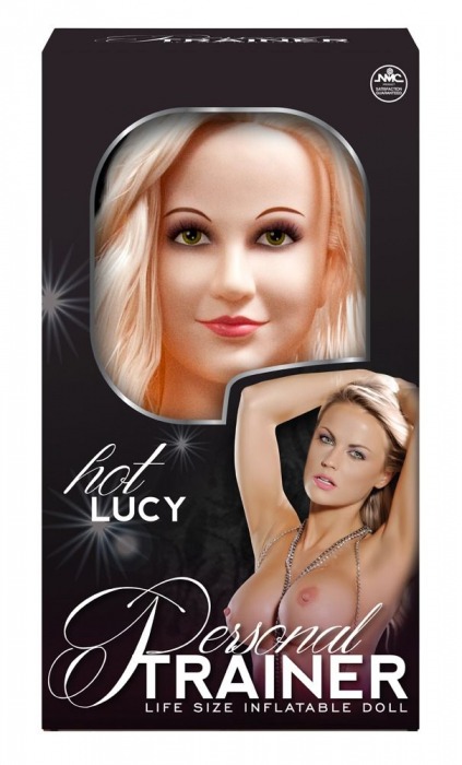 Надувная кукла с вибрацией и 2 любовными отверстиями Hot Lucy Lifesize Love Doll - NMC - в Ижевске купить с доставкой