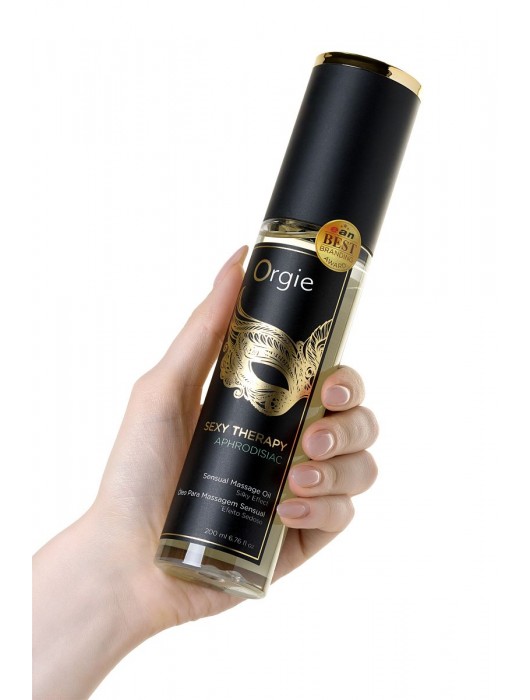 Минеральное массажное масло Orgie Sexy Therapy Afrodisiac - 200 мл. - ORGIE - купить с доставкой в Ижевске