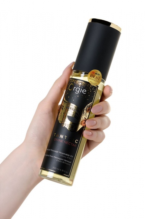 Растительное массажное масло Orgie Tantric Divine Nectar - 200 мл. - ORGIE - купить с доставкой в Ижевске