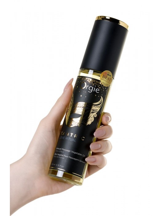 Растительное массажное масло Orgie Tantric Love Ritual - 200 мл. - ORGIE - купить с доставкой в Ижевске