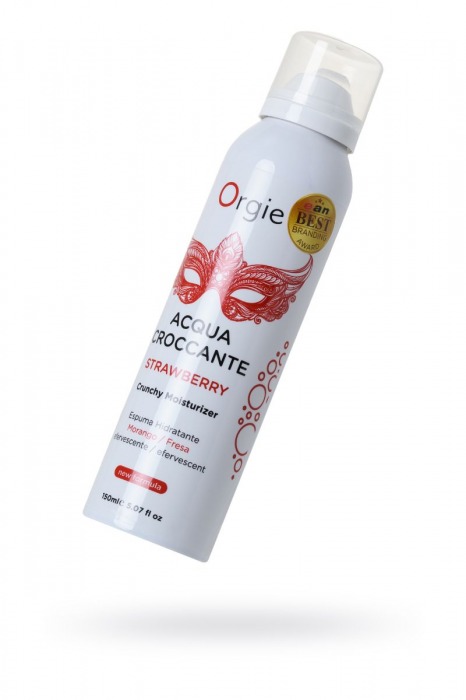 Шипучая увлажняющая пена для чувственного массажа Orgie Acqua Croccante - 150 мл. - ORGIE - купить с доставкой в Ижевске