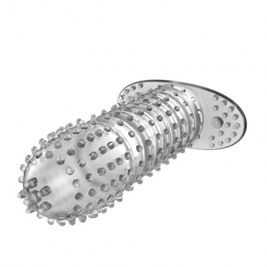 Закрытая прозрачная насадка Crystal sleeve - 12 см. - Erowoman-Eroman - в Ижевске купить с доставкой