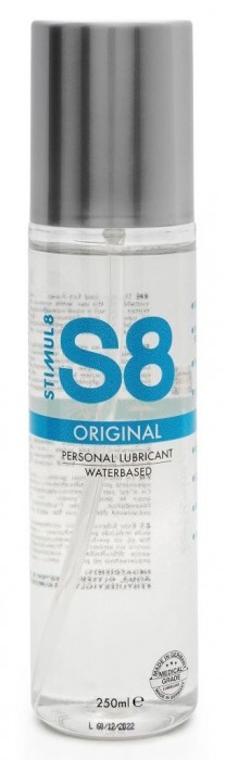 Универсальный лубрикант на водной основе S8 Original Lubricant - 250 мл. - Stimul8 - купить с доставкой в Ижевске