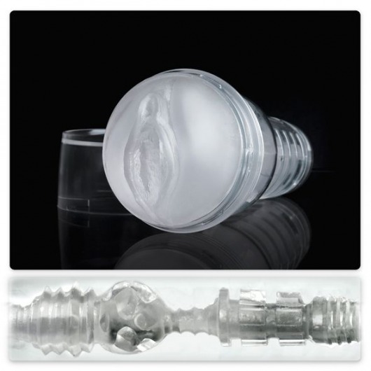 Прозрачный мастурбатор-вагина Fleshlight - Ice Lady Crystal - Fleshlight - в Ижевске купить с доставкой