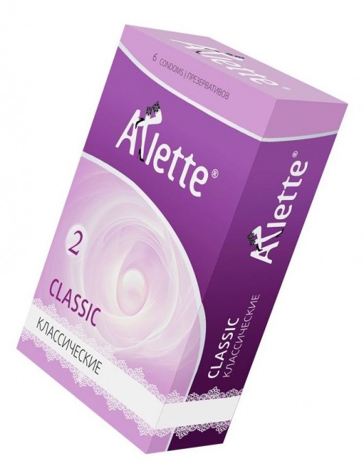 Классические презервативы Arlette Classic - 6 шт. - Arlette - купить с доставкой в Ижевске