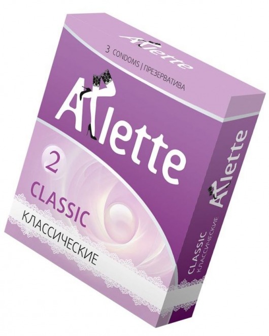 Классические презервативы Arlette Classic - 3 шт. - Arlette - купить с доставкой в Ижевске