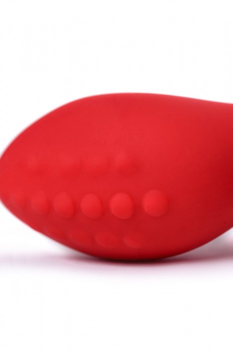 Красный силиконовый вибростимулятор простаты Proman - 12,5 см. - ToyFa - в Ижевске купить с доставкой