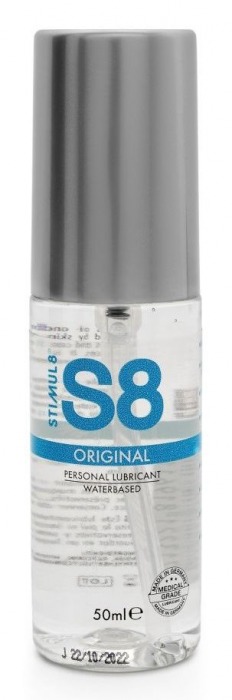 Универсальный лубрикант на водной осноdе S8 Original Lube - 50 мл. - Stimul8 - купить с доставкой в Ижевске