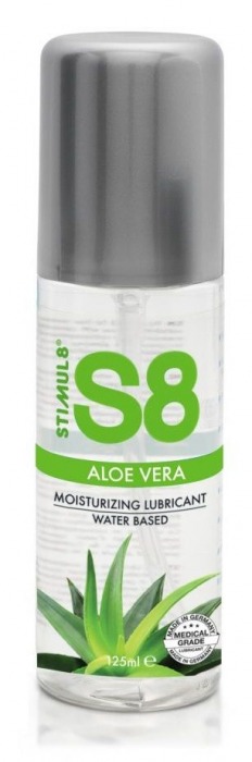 Лубрикант на водной основе S8 Aloe Vera Lube - 125 мл. - Stimul8 - купить с доставкой в Ижевске