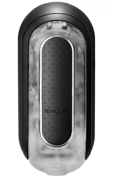 Черный мастурбатор Flip Zero с вибрацией - Tenga - в Ижевске купить с доставкой