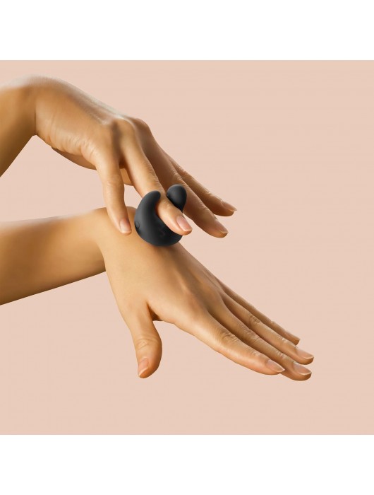 Вибростимулятор-уточка Lov Finger в комплекте с возбуждающим гелем - YESforLOV