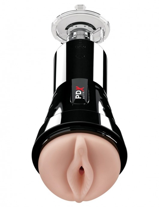 Телесный вибромастурбатор-вагина Cock Compressor Vibrating Stroker - Pipedream - в Ижевске купить с доставкой