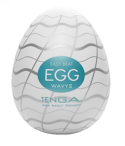 Мастурбатор-яйцо EGG Wavy II - Tenga - в Ижевске купить с доставкой