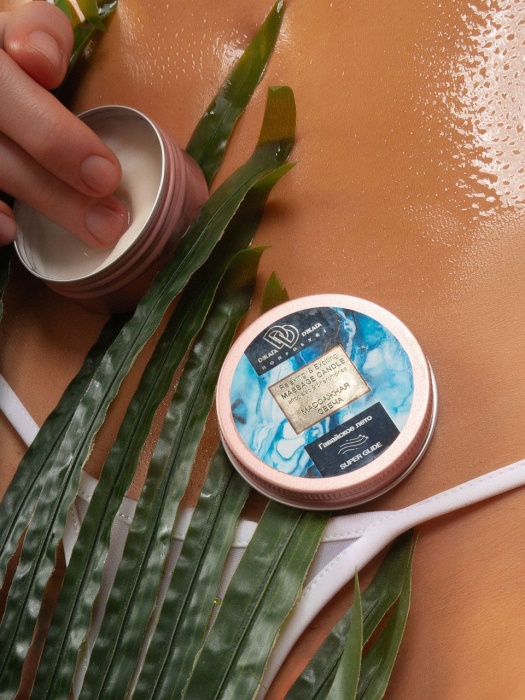 Массажная свеча  Гавайское лето - БиоМед - купить с доставкой в Ижевске