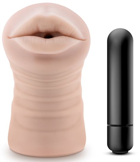 Телесный мастурбатор-ротик Skye - Blush Novelties - в Ижевске купить с доставкой