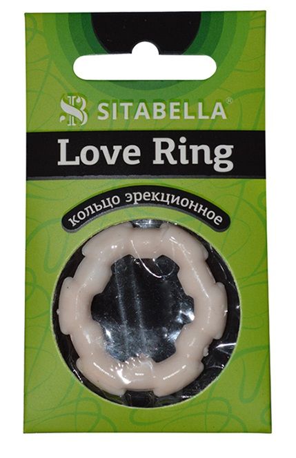 Фигурное эрекционное кольцо из киберкожи - Sitabella - в Ижевске купить с доставкой