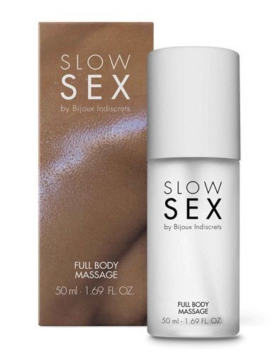 Массажный гель Slow Sex Full Body Massage - 50 мл. - Bijoux Indiscrets - купить с доставкой в Ижевске