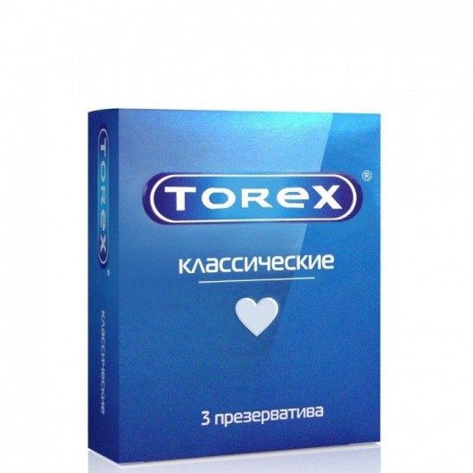 Гладкие презервативы Torex  Классические  - 3 шт. - Torex - купить с доставкой в Ижевске