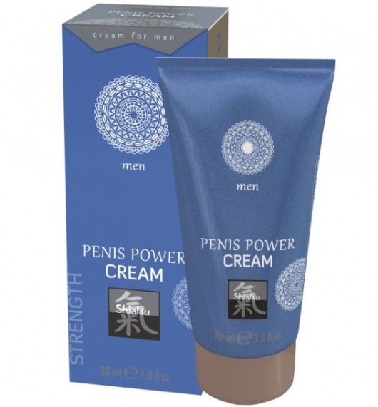 Возбуждающий крем для мужчин Penis Power Cream - 30 мл. - Shiatsu - купить с доставкой в Ижевске