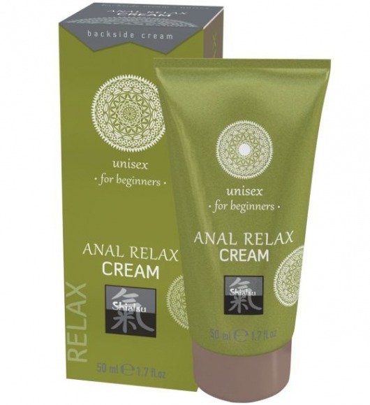 Анальный крем Anal Relax Cream - 50 мл. - Shiatsu - купить с доставкой в Ижевске