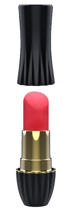 Клиторальный стимулятор-помада LIPSTICK - 9,3 см. - Dream Toys - купить с доставкой в Ижевске