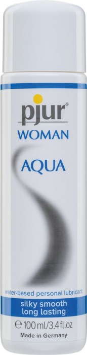Лубрикант на водной основе pjur WOMAN Aqua - 100 мл. - Pjur - купить с доставкой в Ижевске