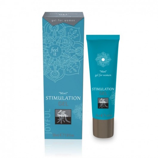 Возбуждающий интимный гель STIMULATION GEL Mint - 30 мл. - Shiatsu - купить с доставкой в Ижевске