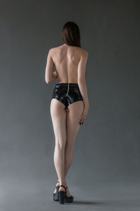 Черные трусики Crazier размера S-M с анальной насадкой - 8 см. - Lola Games - купить с доставкой в Ижевске