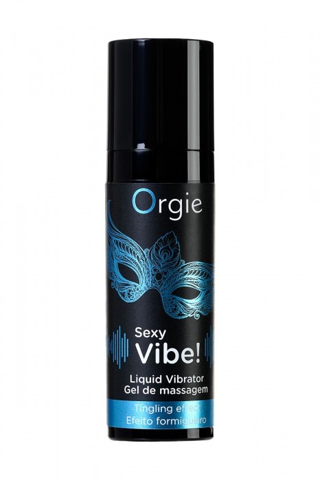 Гель для массажа ORGIE Sexy Vibe Liquid Vibrator с эффектом вибрации - 15 мл. - ORGIE - купить с доставкой в Ижевске