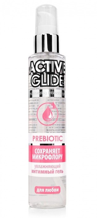 Увлажняющий интимный гель Active Glide Prebiotic - 100 гр. - Биоритм - купить с доставкой в Ижевске