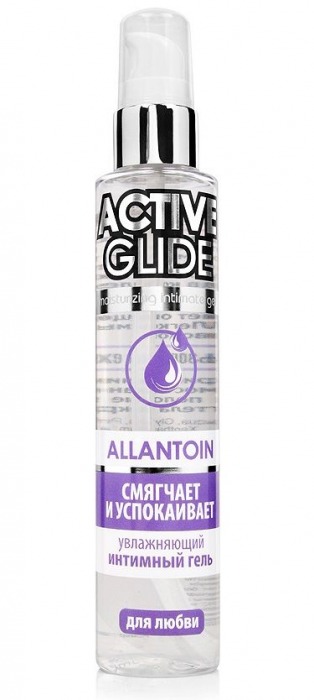 Увлажняющий интимный гель Active Glide Allantoin - 100 гр. - Биоритм - купить с доставкой в Ижевске