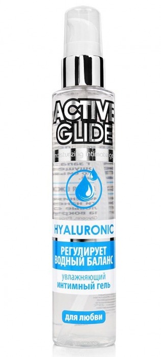 Увлажняющий интимный гель Active Glide Hyaluronic - 100 гр. - Биоритм - купить с доставкой в Ижевске