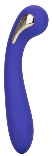 Фиолетовый вибромассажер с электростимуляцией Intimate Estim Petite G Wand - 19 см. - California Exotic Novelties - купить с доставкой в Ижевске