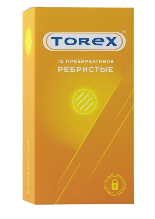 Текстурированные презервативы Torex  Ребристые  - 12 шт. - Torex - купить с доставкой в Ижевске