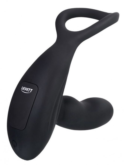 Черный стимулятор простаты Maud с вибрацией - Levett - в Ижевске купить с доставкой