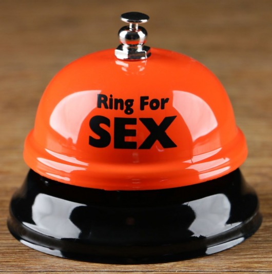 Настольный звонок RING FOR SEX - Сима-Ленд - купить с доставкой в Ижевске