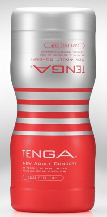 Мастурбатор TENGA Dual Sensation Cup - Tenga - в Ижевске купить с доставкой