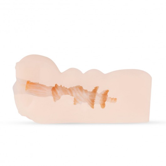 Телесный мастурбатор-вагина Amelia Harper - Friend with Benefits - в Ижевске купить с доставкой