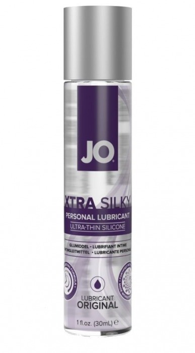 Лубрикант на силиконовой основе JO Xtra Silky - 30 мл. - System JO - купить с доставкой в Ижевске