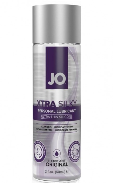 Лубрикант на силиконовой основе JO Xtra Silky - 60 мл. - System JO - купить с доставкой в Ижевске