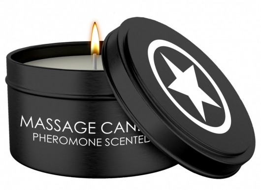 Массажная свеча с феромонами Massage Candle Pheromone Scented - Shots Media BV - купить с доставкой в Ижевске