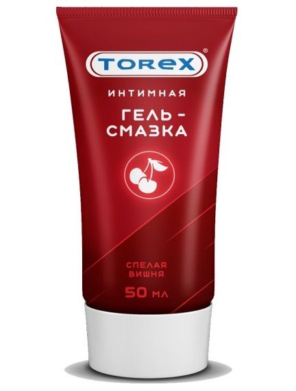 Смазка на водной основе TOREX  Спелая вишня  - 50 мл. - Torex - купить с доставкой в Ижевске