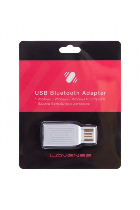 Белый USB Bluetooth адаптер Lovense - 2 см. - Lovense - купить с доставкой в Ижевске