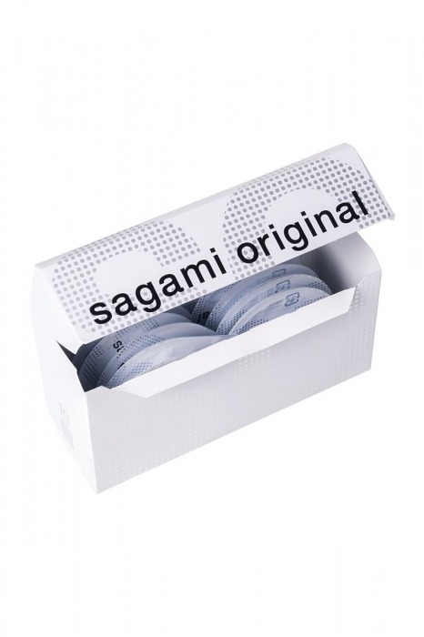 Презервативы Sagami Original 0.02 L-size увеличенного размера - 10 шт. - Sagami - купить с доставкой в Ижевске